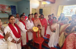 कतिया समाज महिला मंडल द्वारा होली मिलन समारोह एवं अंतर्राष्ट्रीय महिला दिवस का उत्साहपूर्वक आयोजन