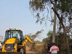 कांदूल, भाठागांव, डोमा और दतरेंगा में अवैध प्लाटिंग पर प्रशासन का प्रहार