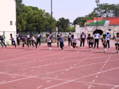 राज्य स्तरीय आवासीय खेल अकादमी में चयन के लिए ट्रायल शुरू, 204 खिलाड़ियों ने लिया हिस्सा