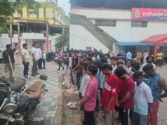 देर रात्रि एवं तड़के सुबह शहरभर में एण्टी क्राईम टीम की सघन चेकिंग,60 संदिग्ध व्यक्तियों से पूछताछ