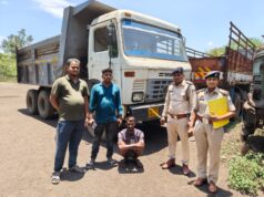 उरला क्षेत्रांतर्गत ट्रक वाहन को चोरी करने वाला आरोपी खिलावन पात्रे गिरफ्तार