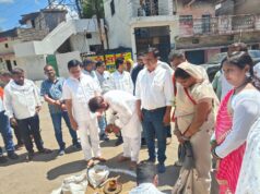 ग्रामीण विधायक प्रतिनिधि मैकमिलन साहू ने जोन 9 के वार्ड क्र.8 में विविध नए विकास कार्यों किया भूमिपूजन