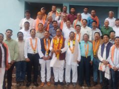 पटेल समाज के पदाधिकारियों ने किया शाकंभरी बोर्ड अध्यक्ष का अभिनंदन