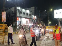 ड्रंक एंड ड्राइव के एक ही रात में 42 नशे में वाहन चालकों पर वैधानिक कार्यवाही