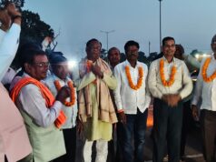 तहसील ईकाई कुरूद क्षेत्र के समाज प्रमुखों द्वारा शाकंभरी बोर्ड अध्यक्ष- राजेन्द्र नायक एवं सदस्यों का आत्मीय सम्मान