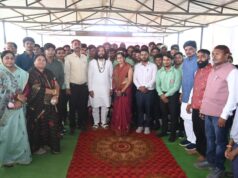 जनसंपर्क अभियान में कैबिनेट मंत्री गुरु खुशवंत साहेब और टंक राम वर्मा हुए शामिल